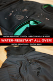 (Adjustable Hood) BatHat Raincoat with Dri-Belly Technology