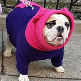 Original BatHat Hoodie for English Bulldogs